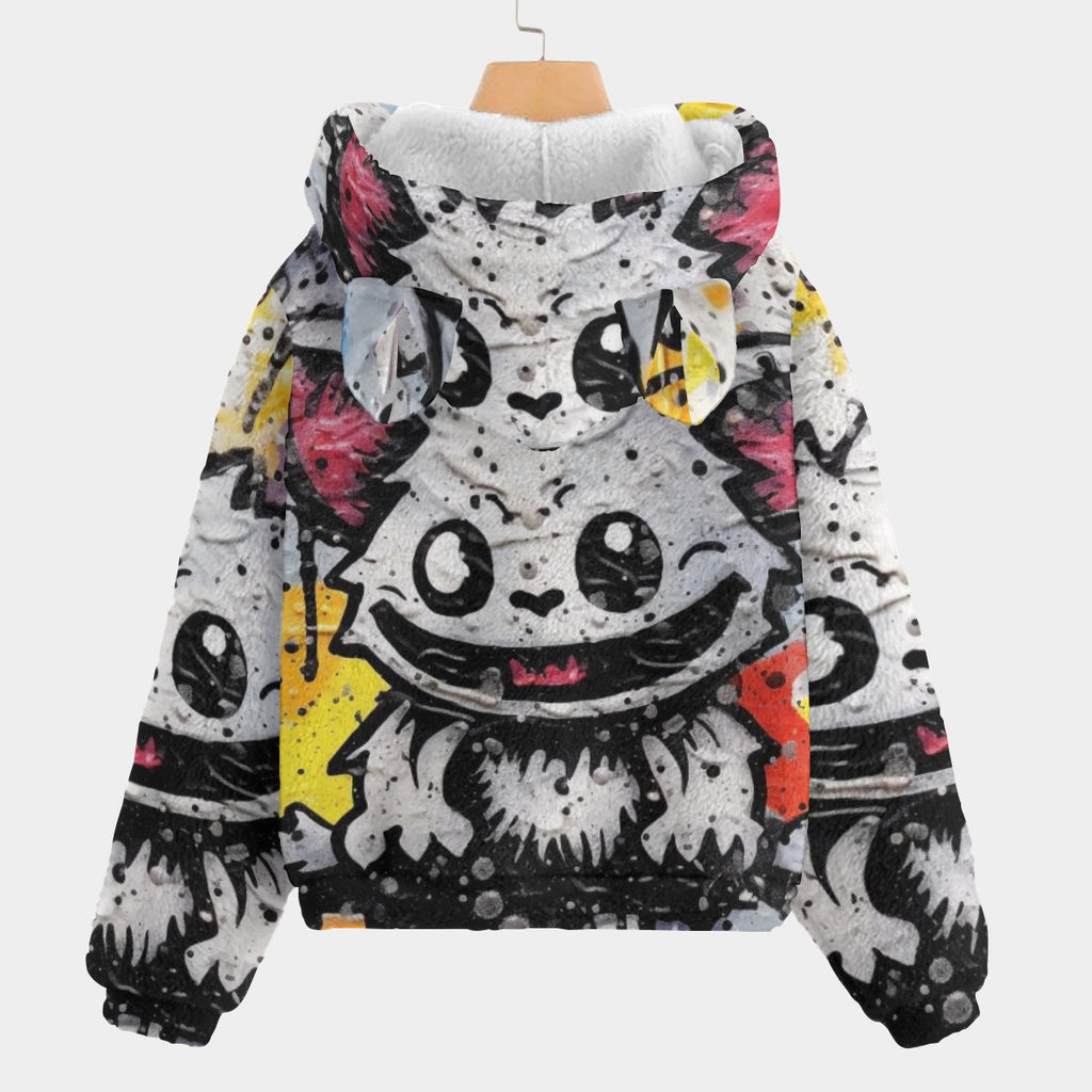 Adventure Buddy Fleece Hoodie with Ears