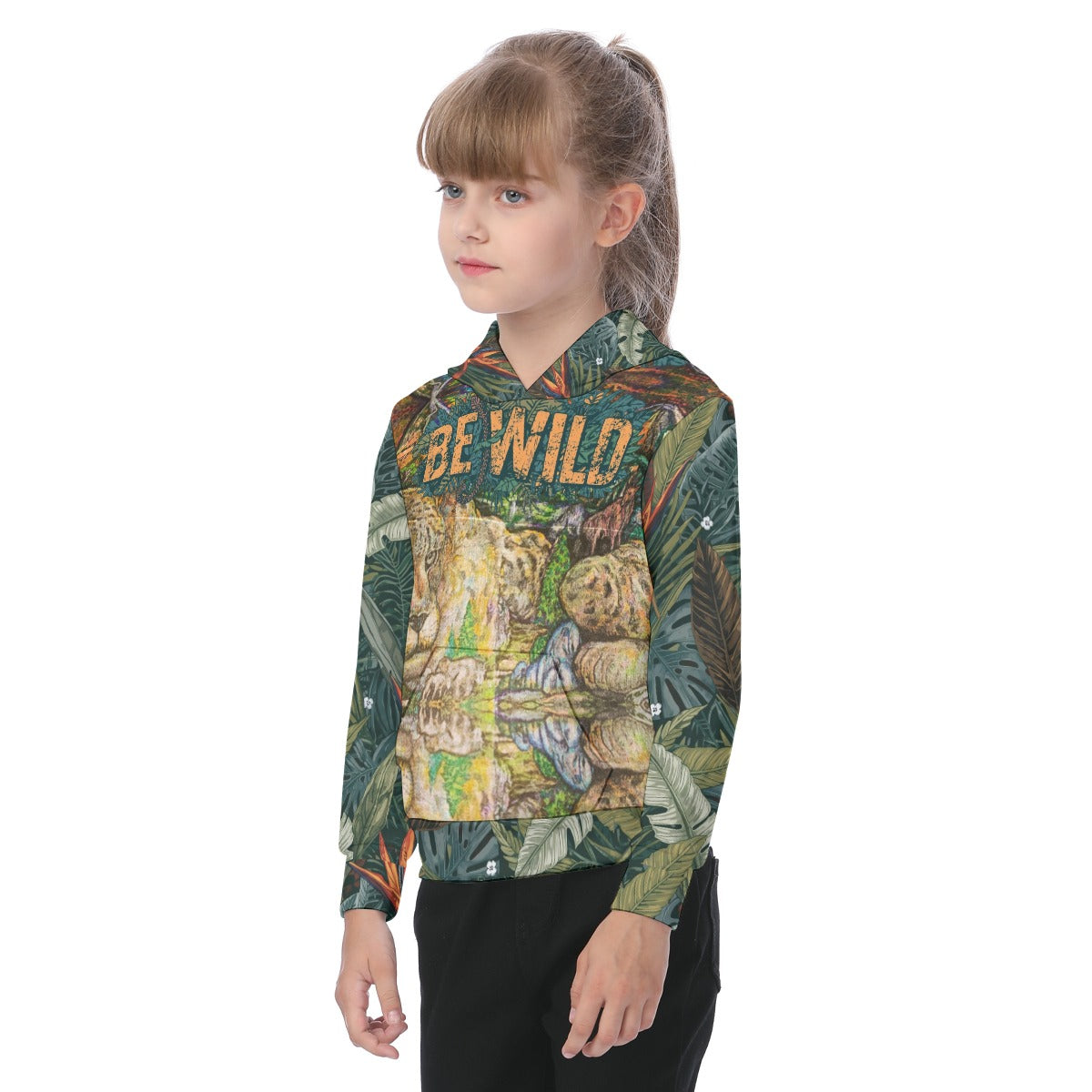 Be Wild Oversized Kid's Hoodie