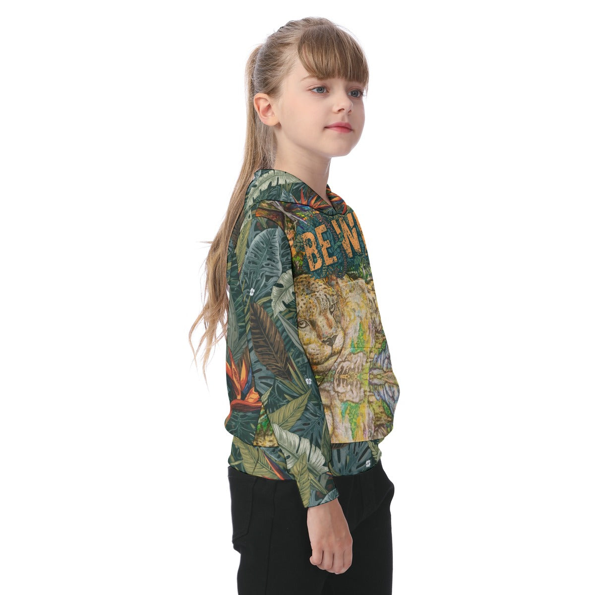 Be Wild Oversized Kid's Hoodie