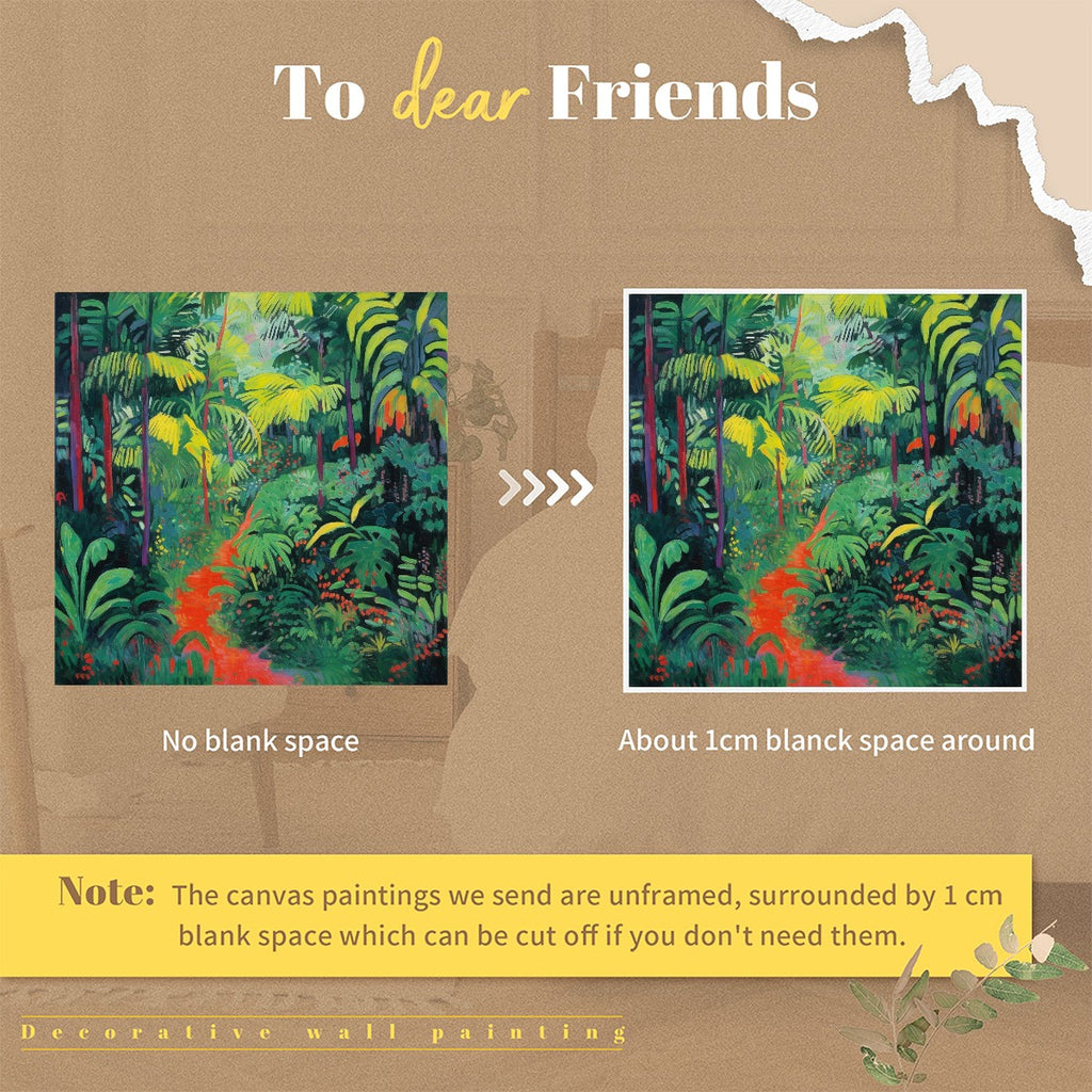 Jungle Paradise Canvas Wall Art
