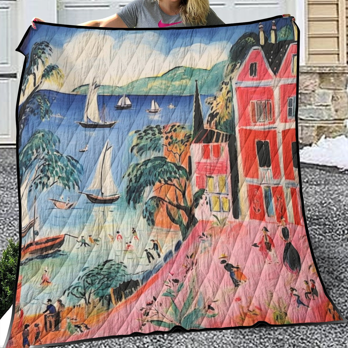 Greece Mediterranean Escape Quilt