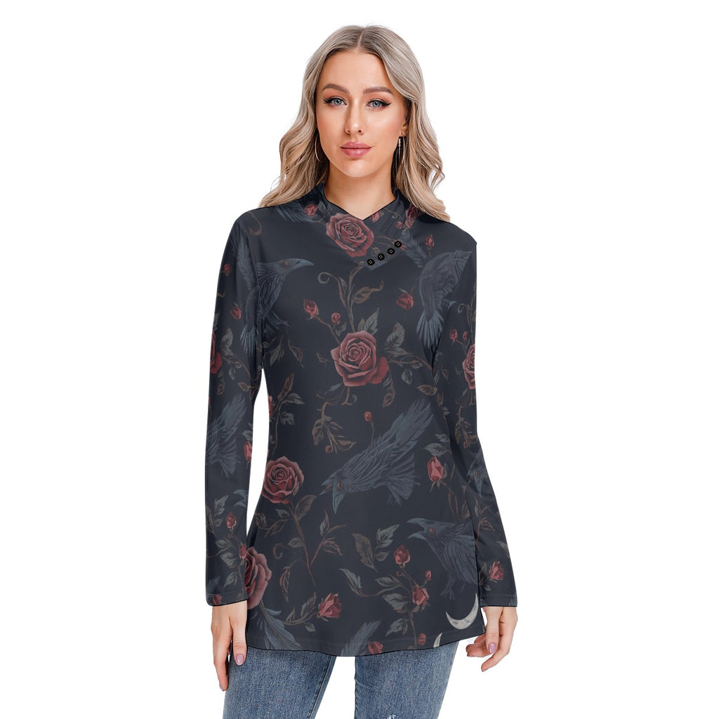 Poe Poe Spooky Women's Blouse