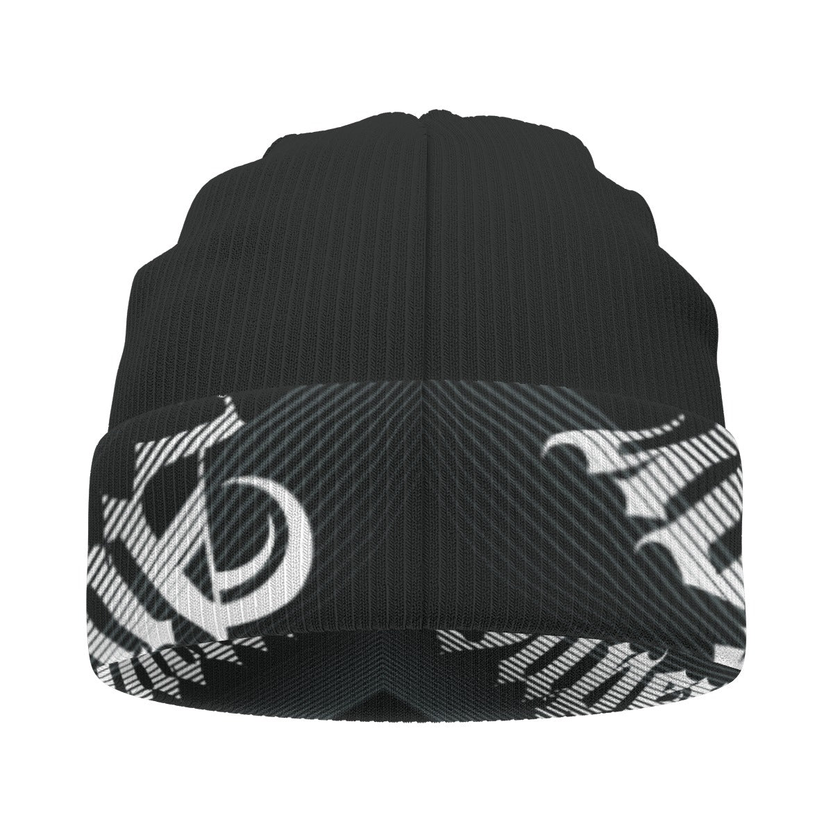 Abstract Street Art All-Over Print Knitted Hat