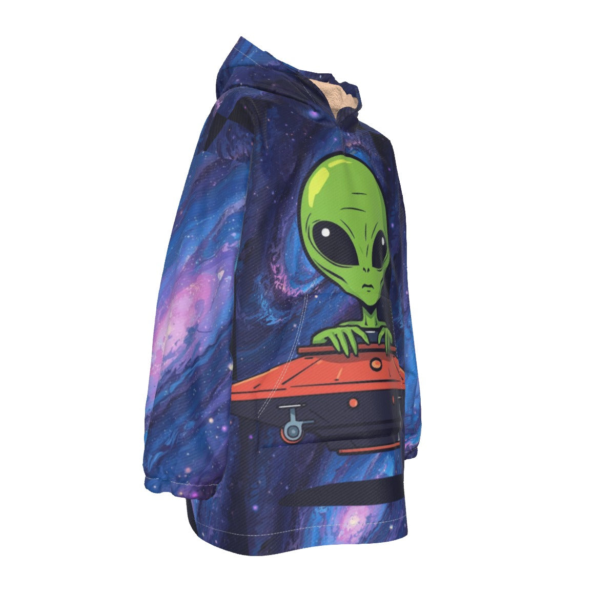 Alienated Kid's Sherpa Fleece Hoodie Blanket