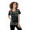 Black Cat Mystique V-Neck Tee