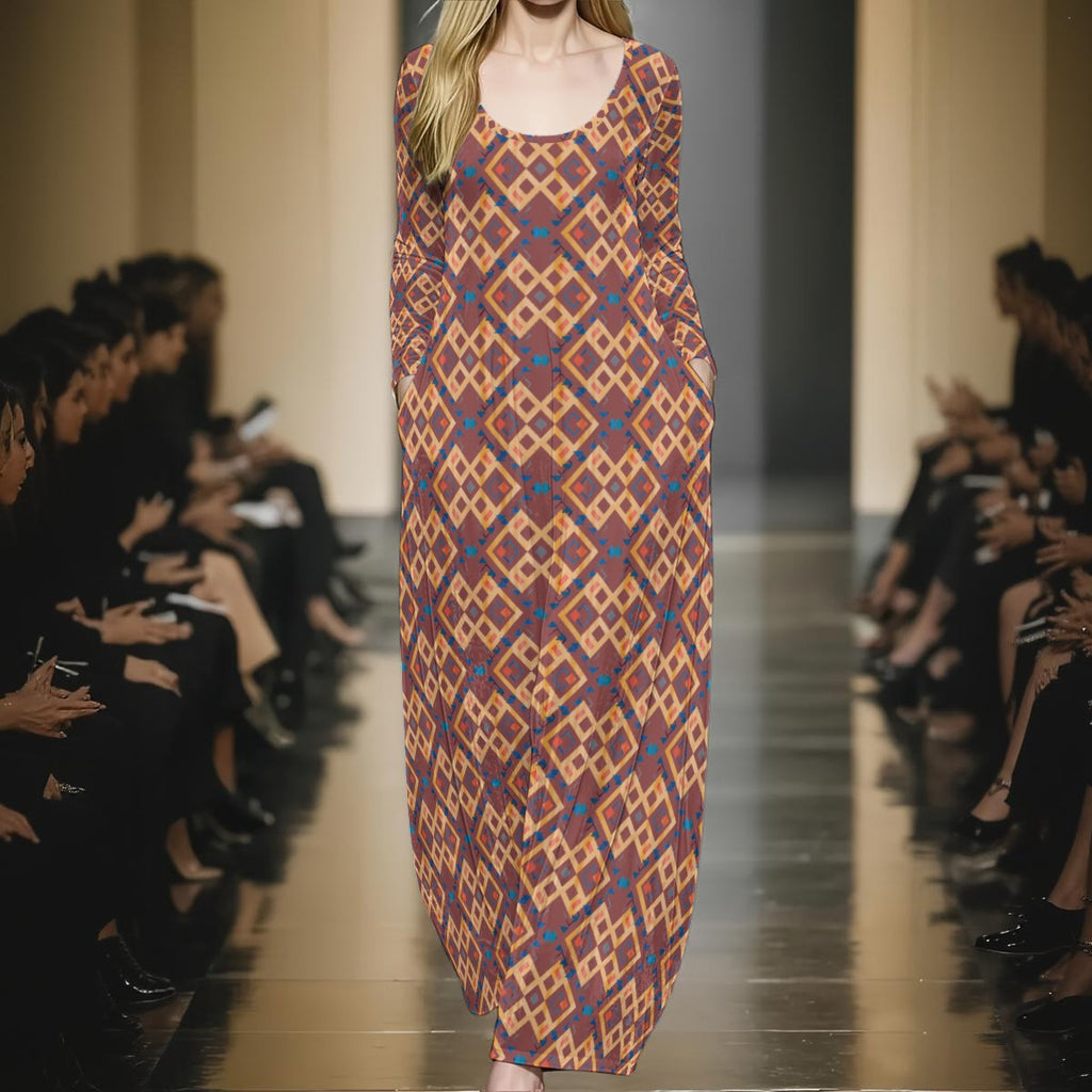 Moonlight Glow Velvet Maxi Dress