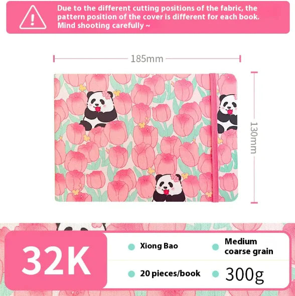 Feiluniao Handmade Watercolor Sketchbook