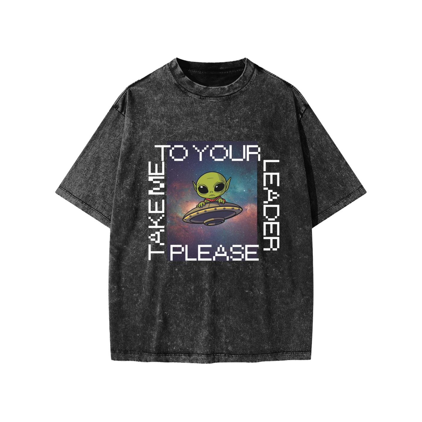 Alien Snow Washed Kids' T-Shirt