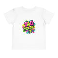Colorful Toddler Short Sleeve Tee - Fun Playtime Shirt, Kids Gift, Summer Wear, Birthday Party Attire, Play Date Outfit, Casual Tee