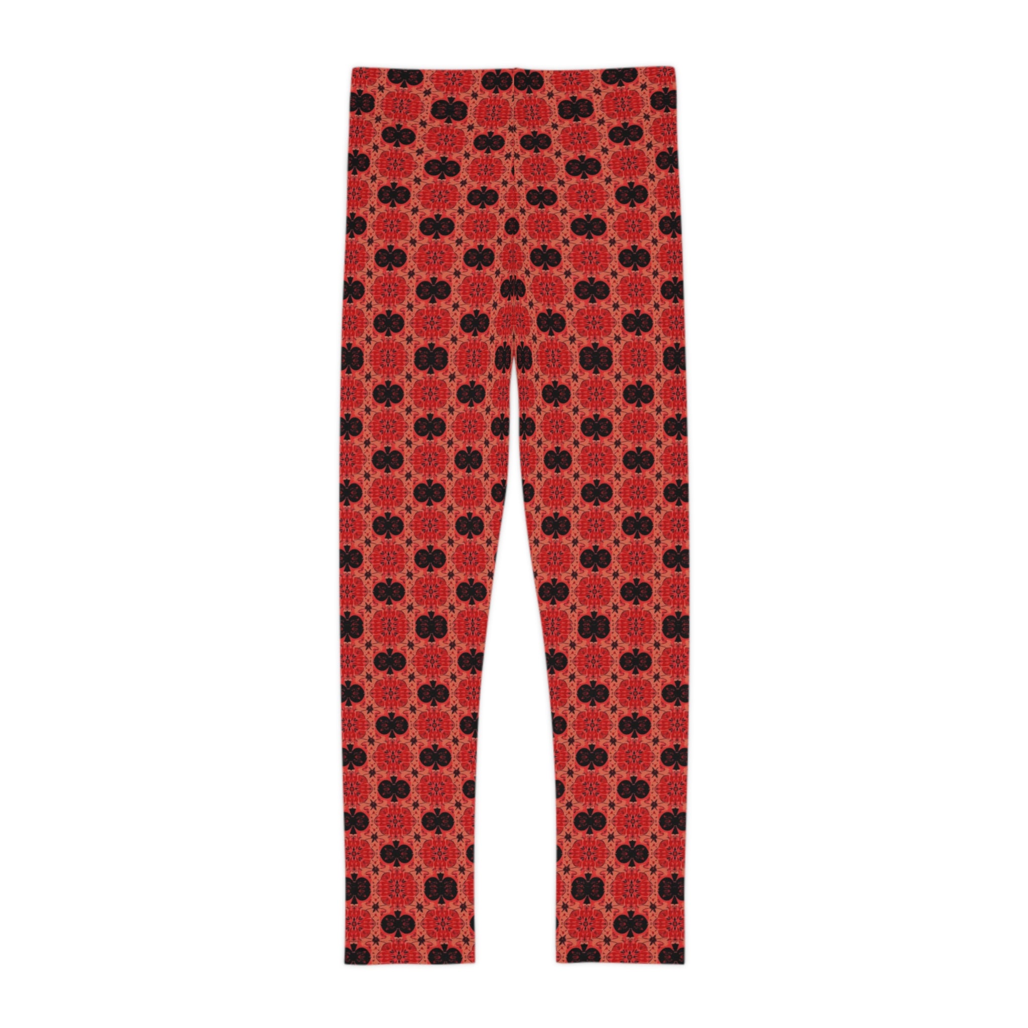 Vibrant Floral Kids Leggings, Stylish Activewear for Girls, Comfortable Playtime Pants, Gift for Birthday, Everyday Fashion