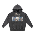 Snow Wash Fleece Oversize Hoodie