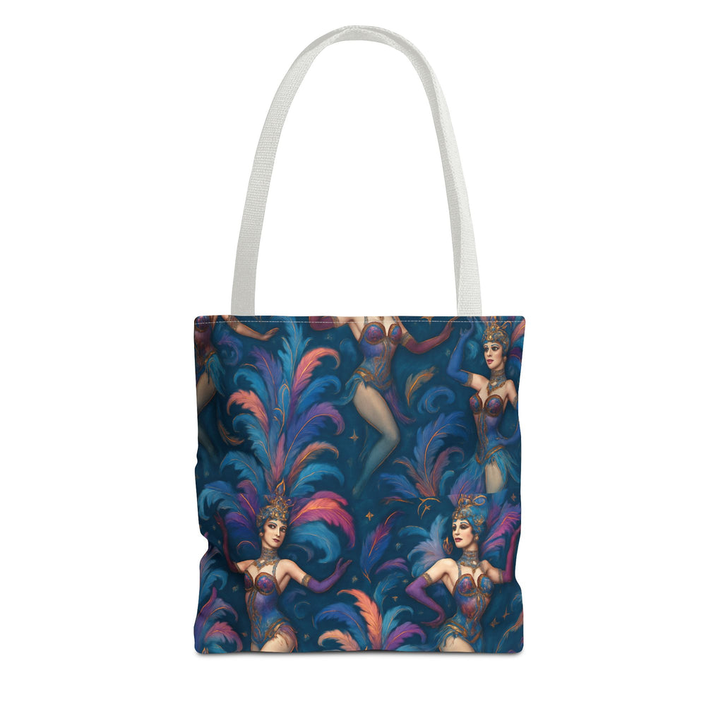 Showgirl Print Tote Bag - Unique Handbag for Fashionistas, Stylish Carryall, Trendy Shoulder Purse, Fashion Week Accessory, Chic Shopping