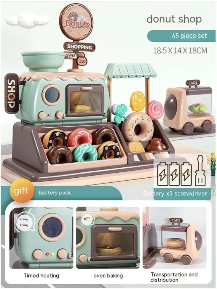 Kids’ Vending Machine & Cash Register Play Set