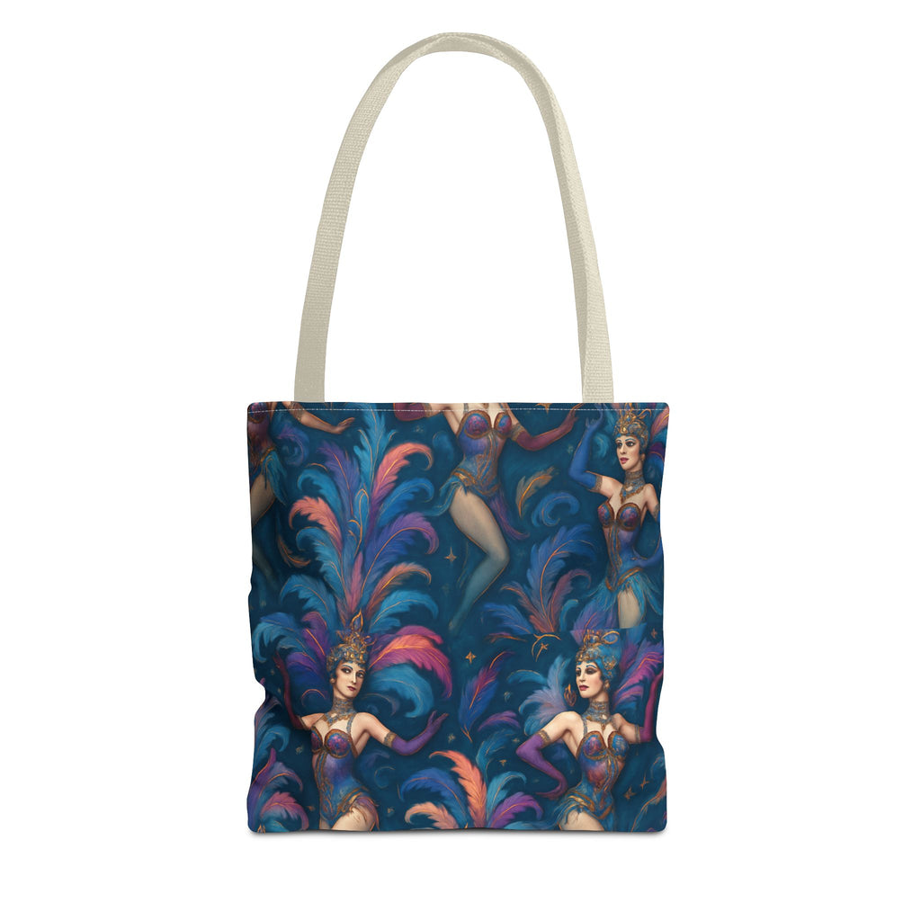 Showgirl Print Tote Bag - Unique Handbag for Fashionistas, Stylish Carryall, Trendy Shoulder Purse, Fashion Week Accessory, Chic Shopping