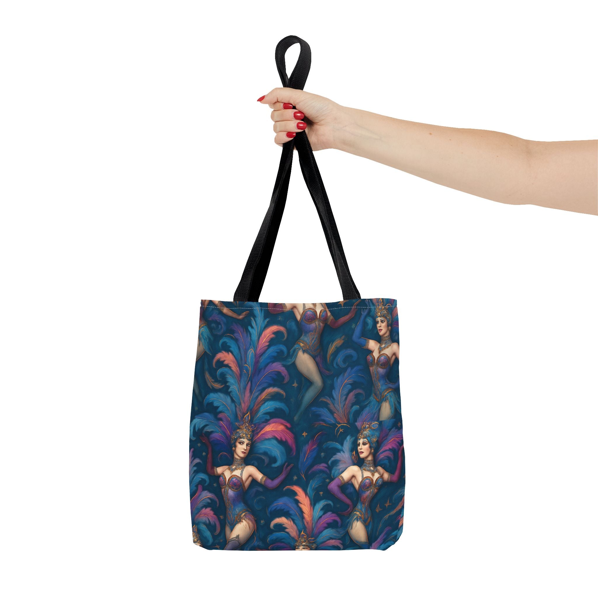 Showgirl Print Tote Bag - Unique Handbag for Fashionistas, Stylish Carryall, Trendy Shoulder Purse, Fashion Week Accessory, Chic Shopping