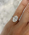 Handmade Simple Inlaid Zircon Ring