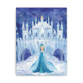 Princess Ice Castle Matte Canvas Wall Art