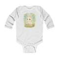 Adorable Bunny Infant Bodysuit, Cute Baby Rabbit Long Sleeve Onsie, Easter Gift, Newborn Onesie Outfit, Gender Neutral Baby Shower Present