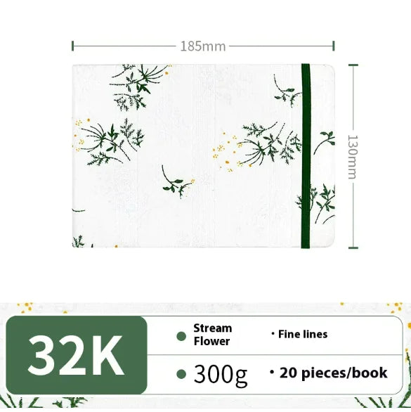 Feiluniao Handmade Watercolor Sketchbook