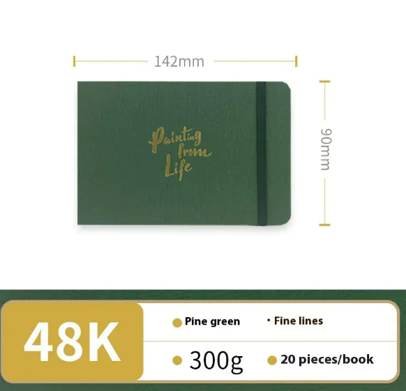 Feiluniao Handmade Watercolor Sketchbook