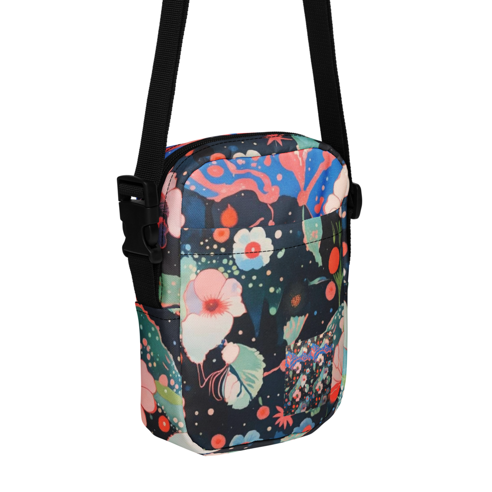 Wild Garden Night Utility Crossbody Bag