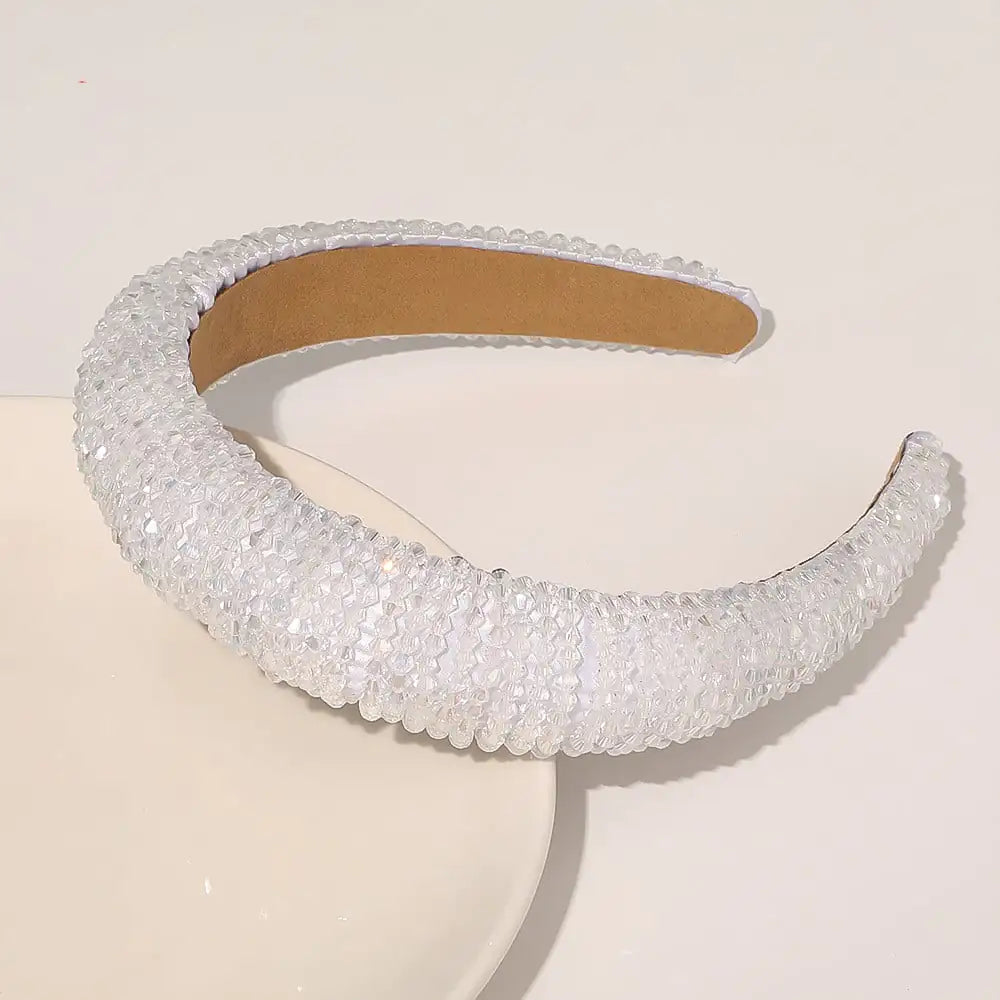 Handmade Sponge Wide Brim Headband