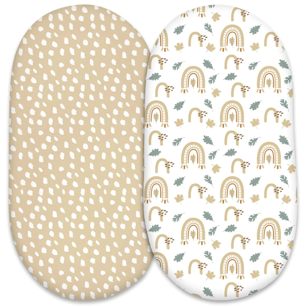 Elastic Printed Fitted Sheet for Baby Cradle & Changing Table