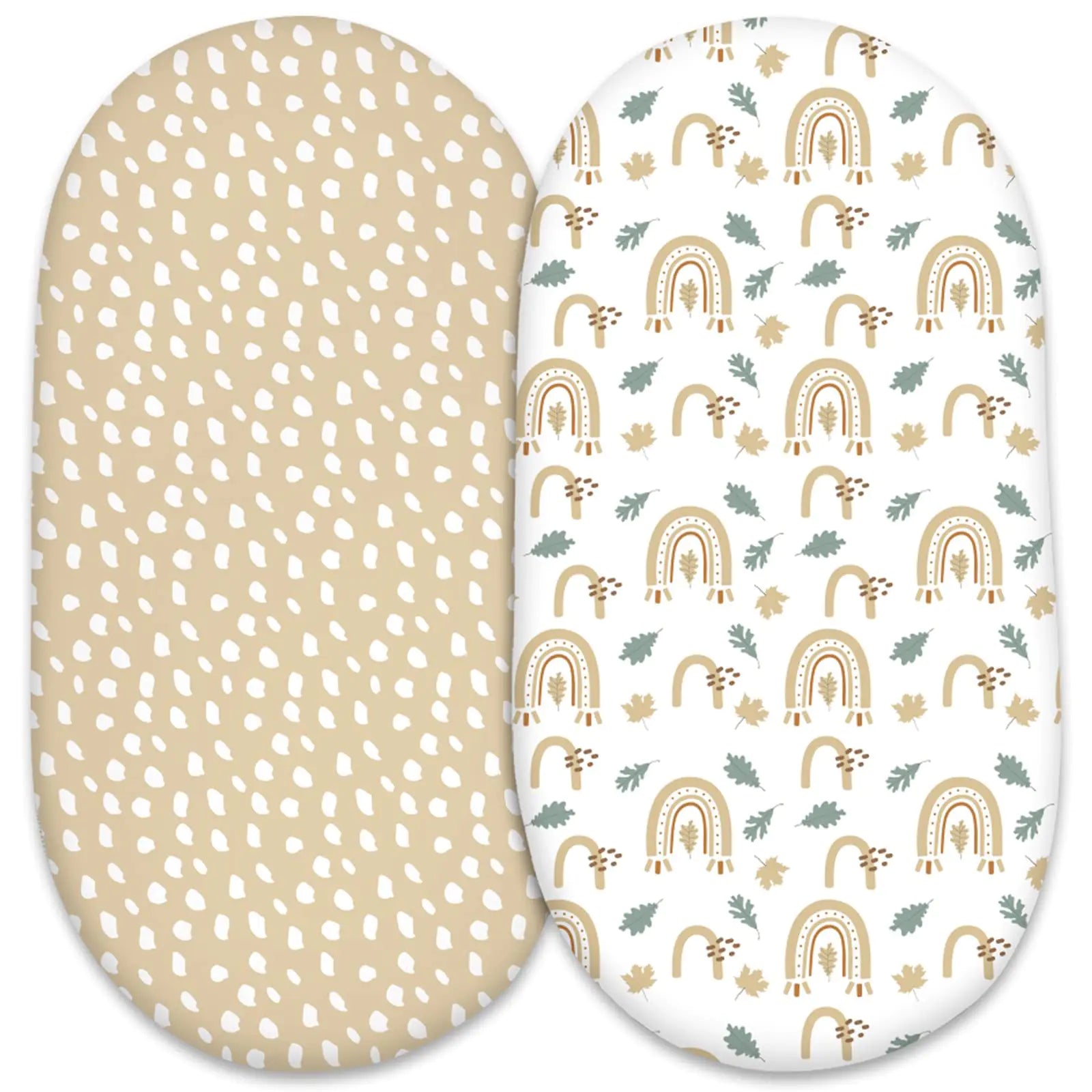 Elastic Printed Fitted Sheet for Baby Cradle & Changing Table