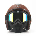 Vintage Handmade Motorcycle Helmet