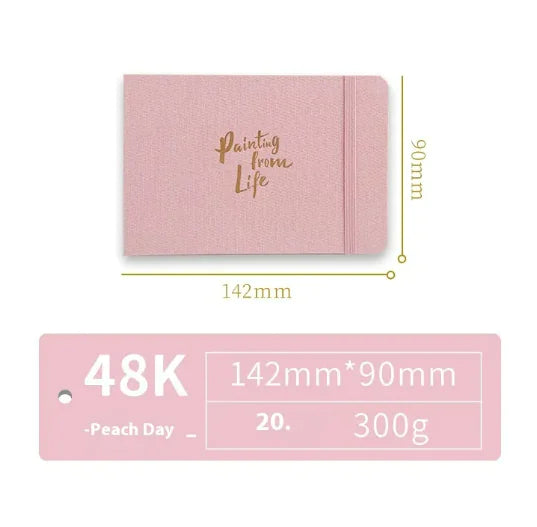 Feiluniao Handmade Watercolor Sketchbook