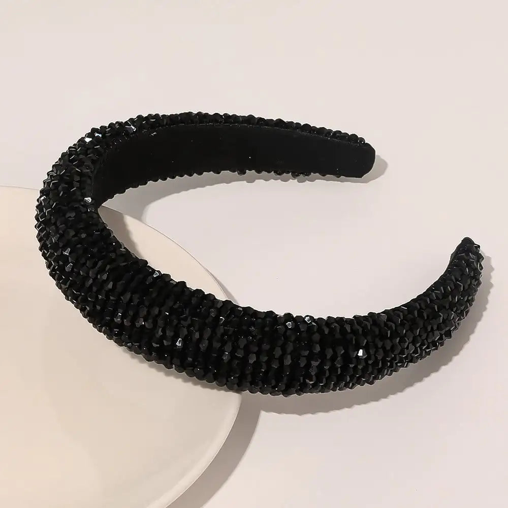 Handmade Sponge Wide Brim Headband