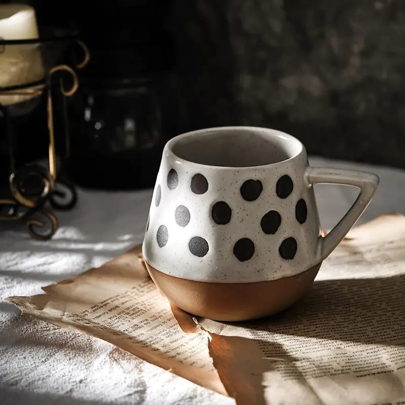 Unique Large Capacity Handmade Ceramic Mug