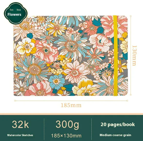 Feiluniao Handmade Watercolor Sketchbook