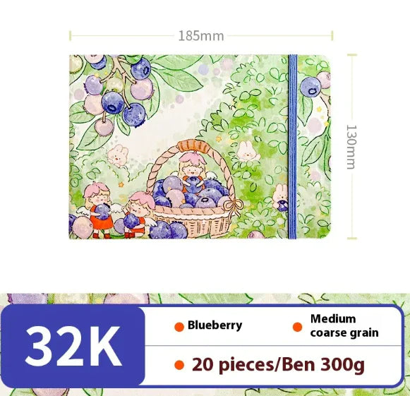 Feiluniao Handmade Watercolor Sketchbook