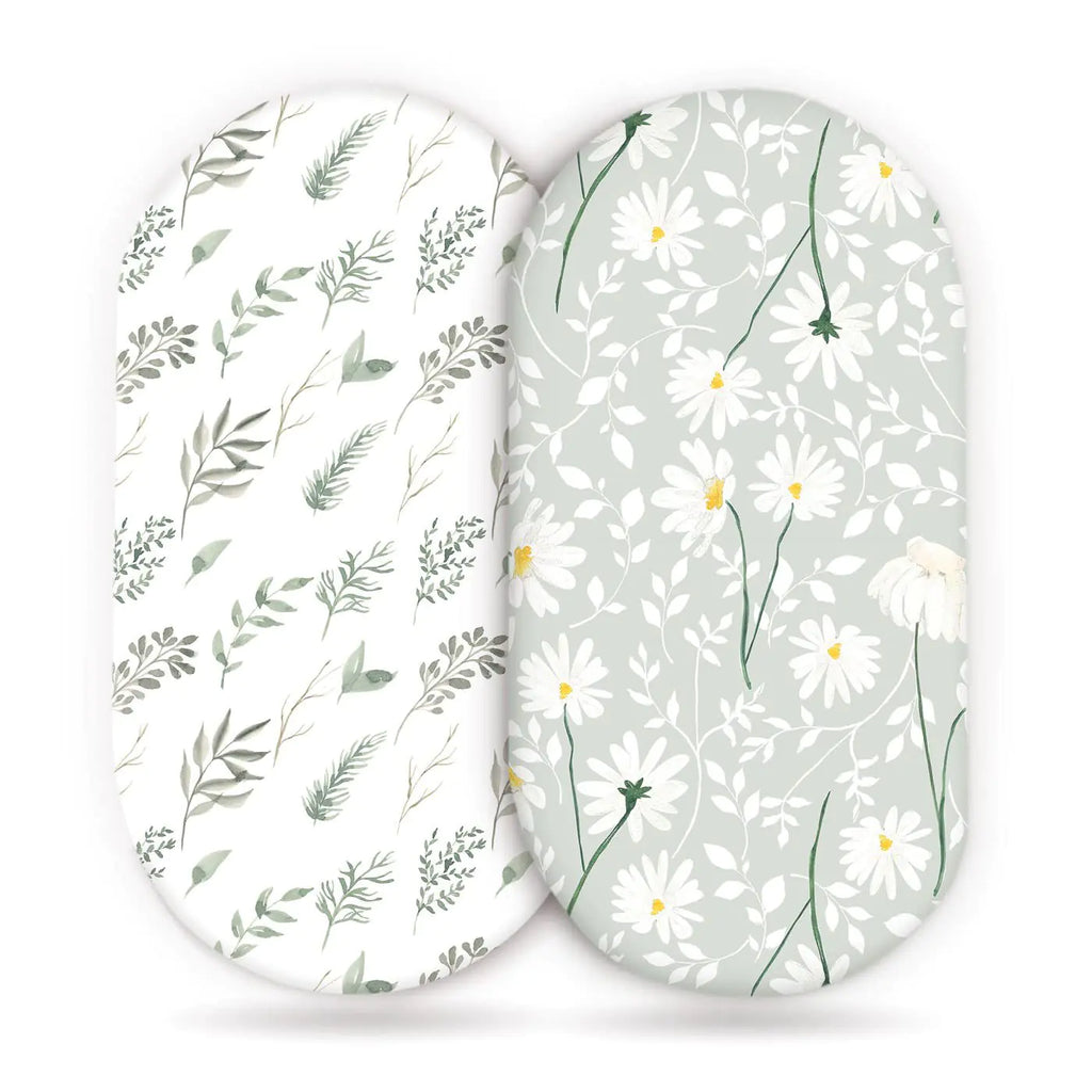 Elastic Printed Fitted Sheet for Baby Cradle & Changing Table