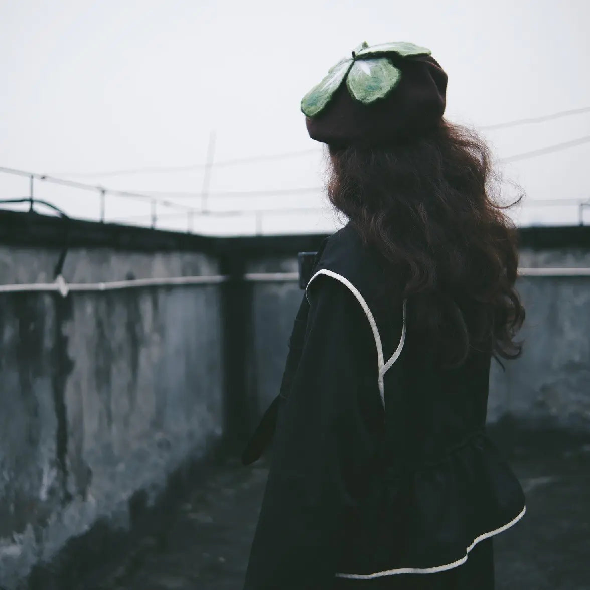 Handmade Japanese Wool Painter Hat
