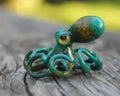 Handmade Captivating Octopus Glass Figurine (Single Piece)