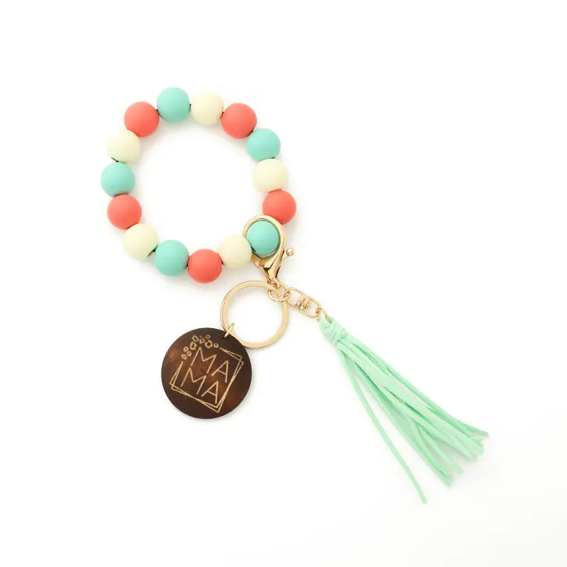 Handmade Fashion Tassel Bracelet Keychain