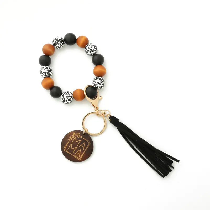 Handmade Fashion Tassel Bracelet Keychain
