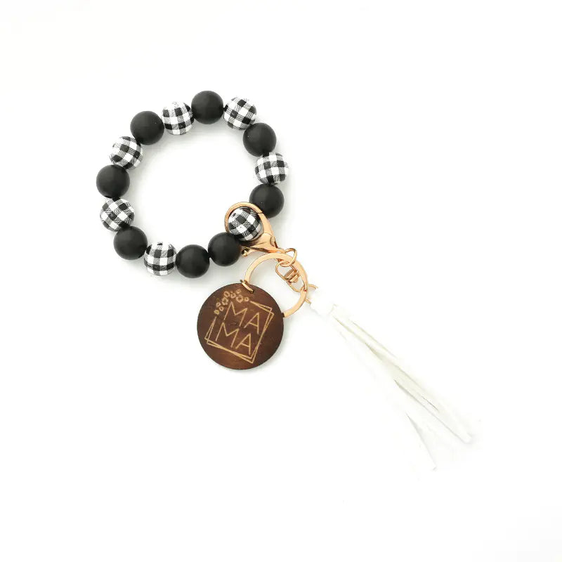 Handmade Fashion Tassel Bracelet Keychain