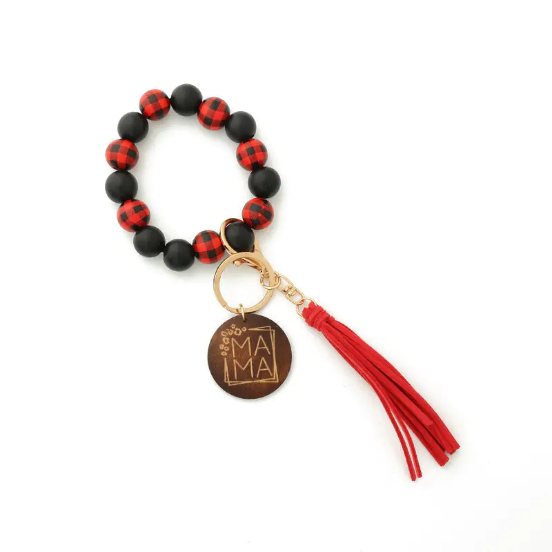 Handmade Fashion Tassel Bracelet Keychain