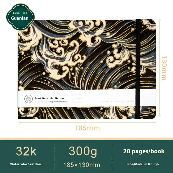 Feiluniao Handmade Watercolor Sketchbook