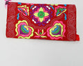 Vintage Women’s Handmade Embroidered Wristlet Clutch