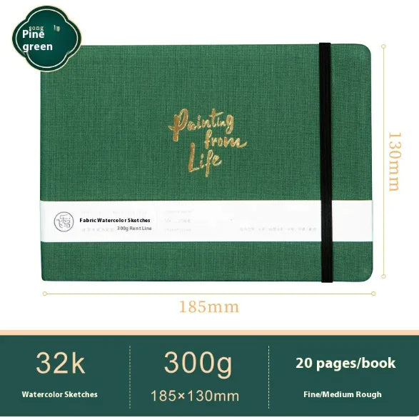 Feiluniao Handmade Watercolor Sketchbook