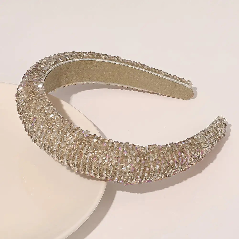 Handmade Sponge Wide Brim Headband