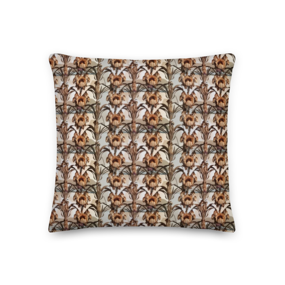Dry Floral PatternPremium Pillow