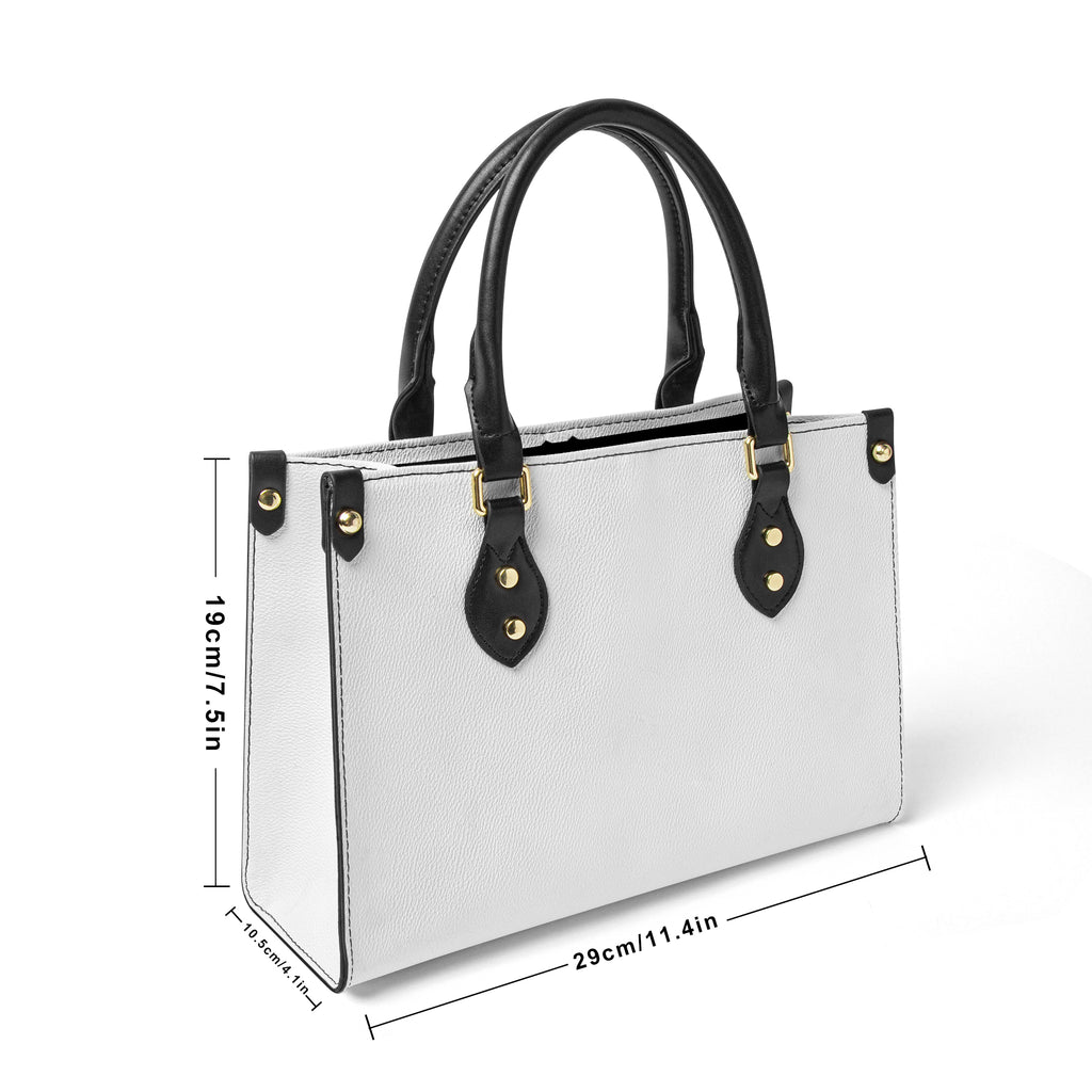 Busy Bee Tote Bag With Black Handle