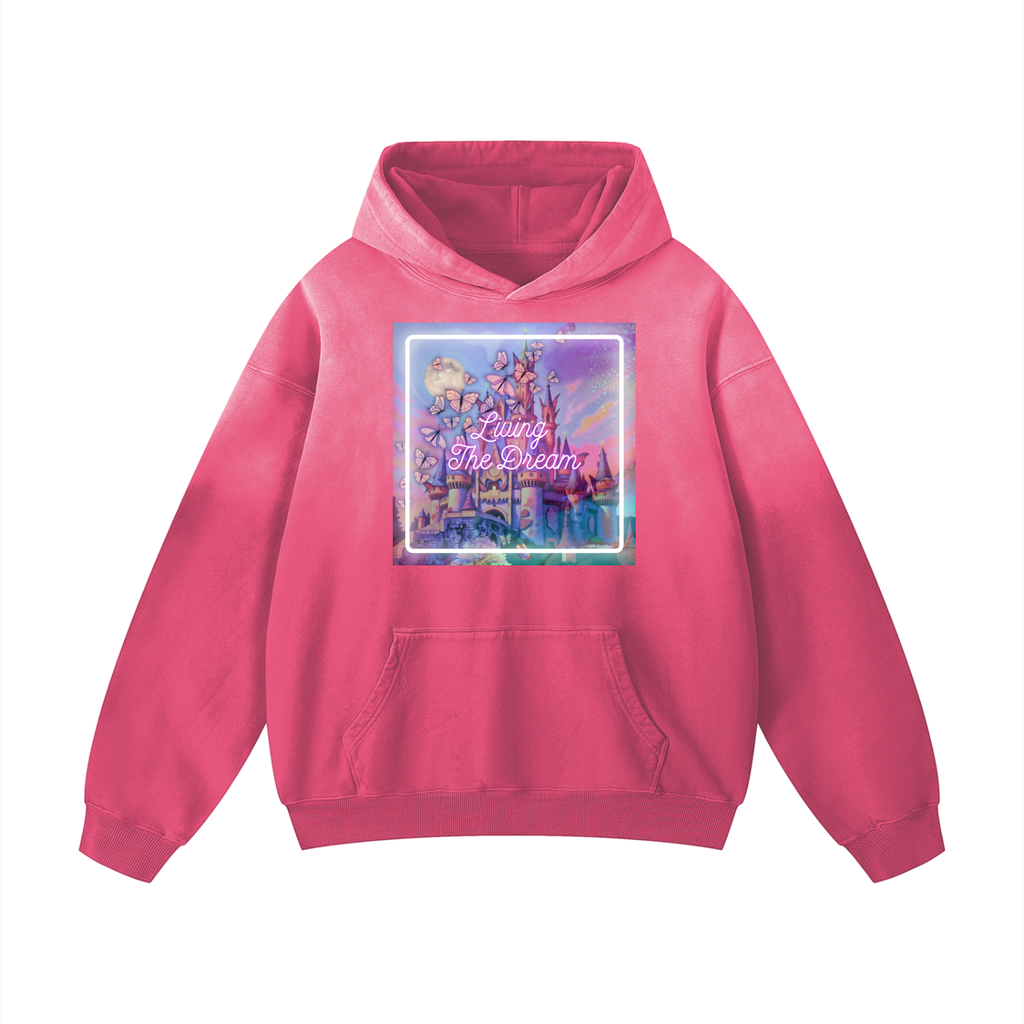 Princess,Castle,Girl,Pink,Butterfly ,Living the dream,Neon light,Whimsical,Queen,Birthday