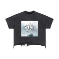 Vintage Wash Boxy Distressed Hem T-Shirt