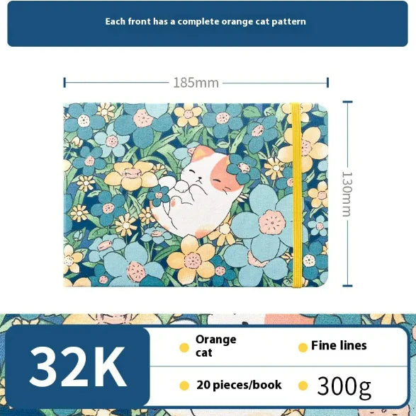 Feiluniao Handmade Watercolor Sketchbook